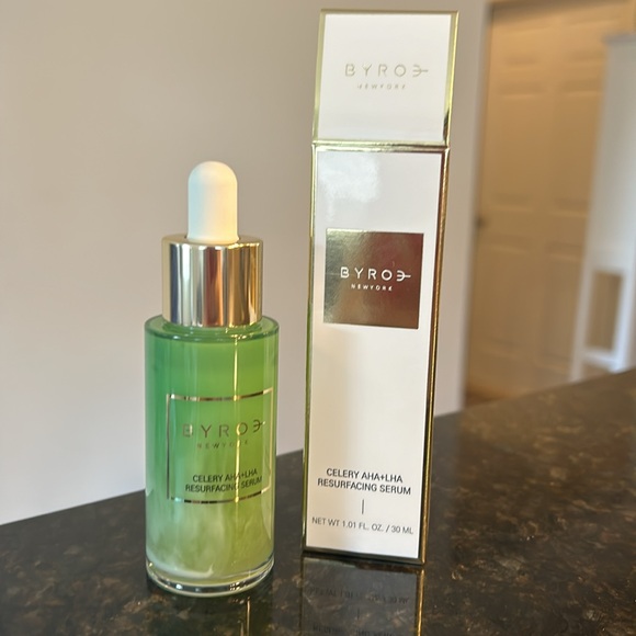 BYROE Celery AHA + LHA Resurfacing Serum 1.01 fl oz/30ml BRAND NEW/Sealed!! - Picture 10 of 12